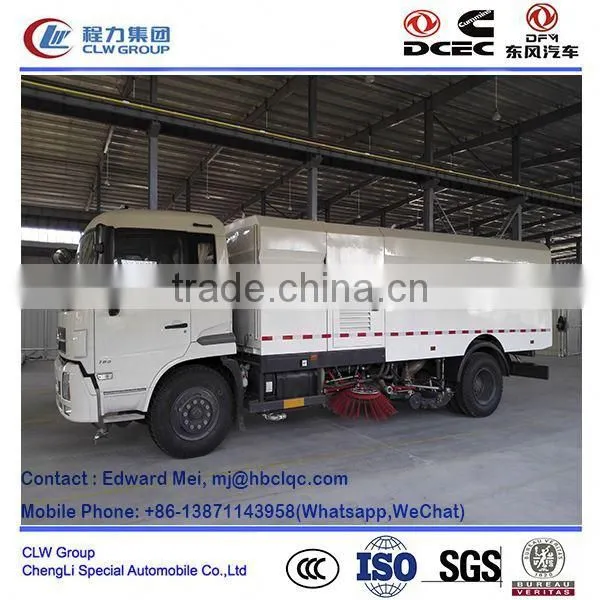 Dongfeng 4*2 4*4 Type 180hp~210Hp 10 Ton Road Cleaning Vehicle photo-5