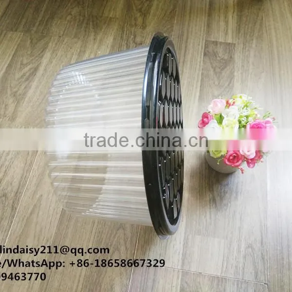 10" Inch Accept Custom Order and BOPS Plastic Type Plastic Birthday Cake Box photo-3
