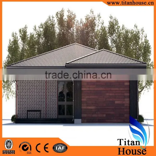Comfortable Beautiful Modern Design Light Gauge Steel Frame Prefabricated Residential House photo-4