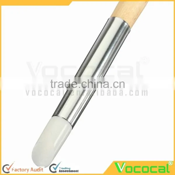 5 Pcs DIY Silicone Head Wooden Handle Nail Art Carving Painting Design Gel Brush Pen Nail Art Salon Tool Set photo-5