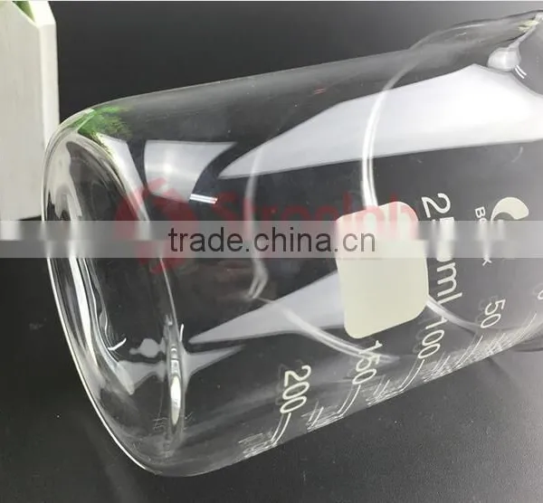 250ml Measuring Cup Glass Measurment Mug Without Handle photo-3