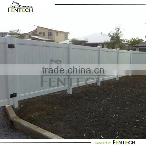 Popular Design UV Proof Plastic/Vinyl/PVC Backyard Privacy Fence photo-2