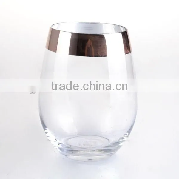 Rose Gold Electroplating of Mouth Wine Decanter photo-3