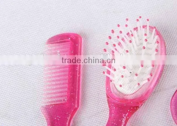 3PC Plastic Mirror and Comb Set photo-2