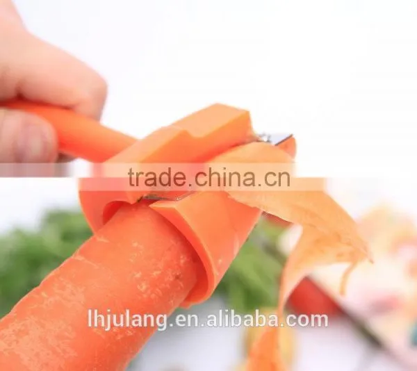 Tri-blade Plastic Spiral Vegetable Slicer/plastic Carrot Peeler/slicer photo-5