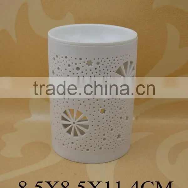 Ceramic Tealight Candle Oil Burner Wax Warmer photo-4