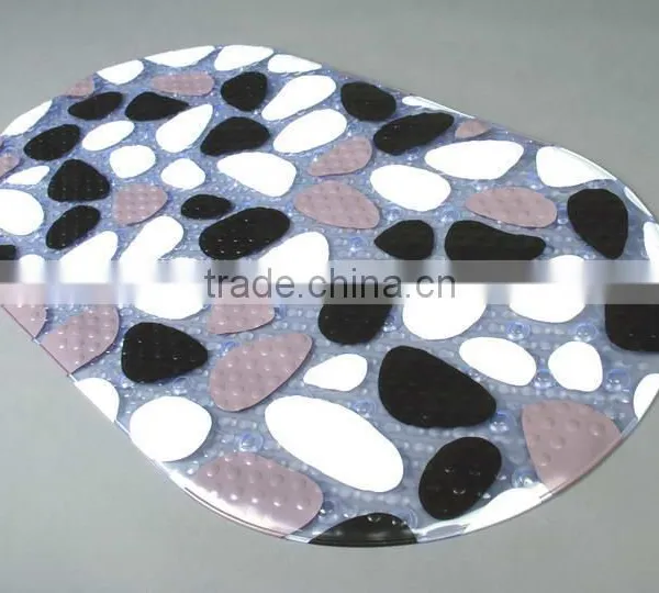 Customized Density Antique Pvc Anti Slip Bubble Bath Mat photo-4