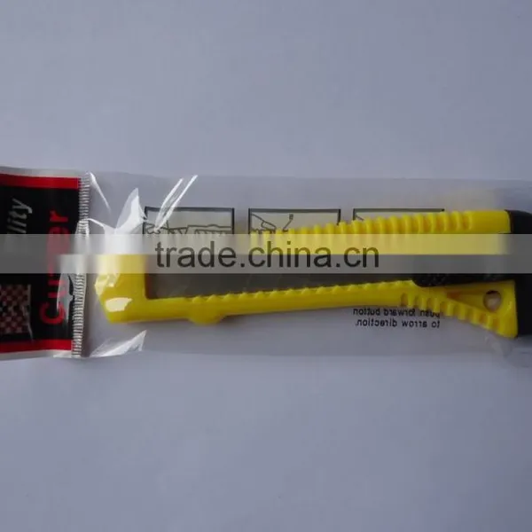 18mm Cheap Plastic Grip Utility Knife Sliding Knife Cutter Knife photo-6