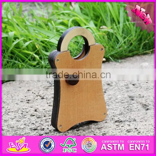 2016 New Product Kids Wooden Lock Toy, Top Fashion Children Wooden Lock Toy W02A168 photo-3