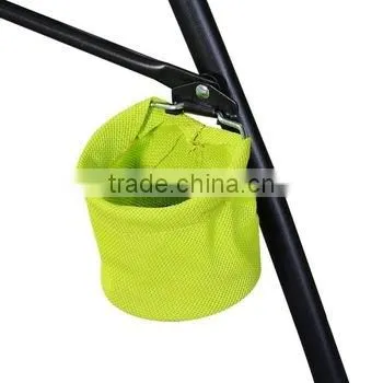 Outdoor Use Convenient Lounge Round Cupholder Cup Chair photo-3