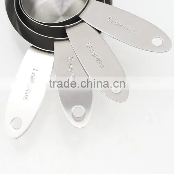 4pcs Stainless Steel Measuring Cups Tools photo-3