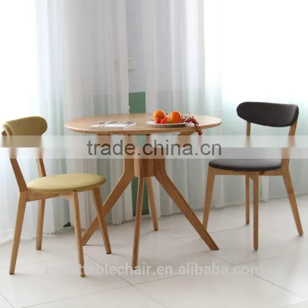 2016 Qingdao Wholesale Solid Wood Chair Dining Table photo-3