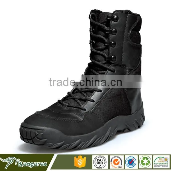 Black Military Combat Mountaineering Boots photo-3