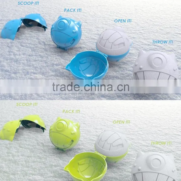 Smile Snow Monster Model Pattern in Winter Snowball Maker Winter Toys Sand Model Toy Beach Toys photo-2