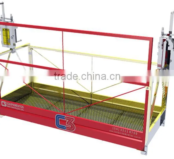 Suspended Platforms - Manual Lift - C3 EQUIPAMENTOS photo-2