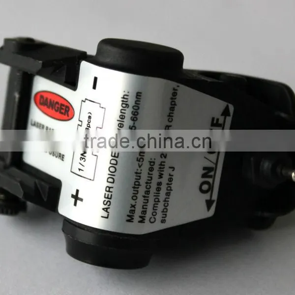 Super Compact Tactical Red Laser Sight and Strobe 80 Lumens CREE Q5 Led Flashlight Combo (FDA Certified) photo-5
