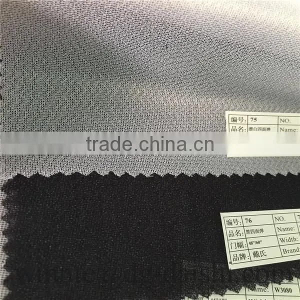 China Directly Supply Woven Fusible Interfacing K5000 Elastic Interlining Fabric for Shirts/garment for Pakistan& Egypt Market