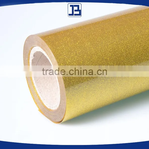 Jiabao Wholesale 8 Colors Glitter Heat Transfer Film for T-shirt photo-2