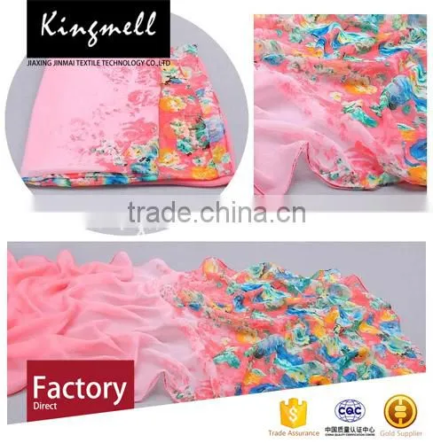 2017 Chiffon Silk Scarf for Ladies in Sping and Summer photo-2