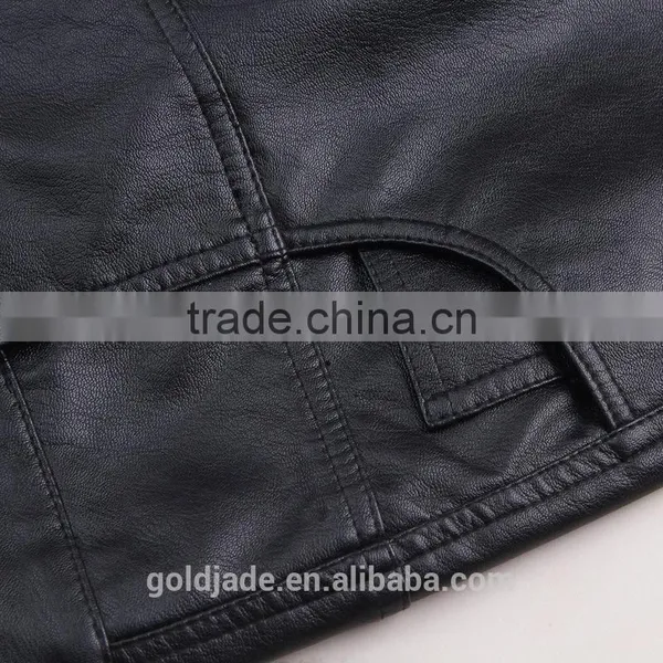 Latest Design High Wasit Sexy Lady Leather Pencil Skirt photo-4
