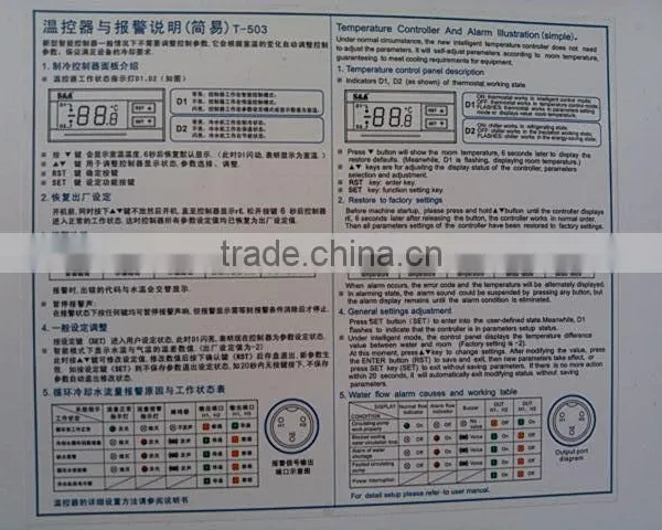 Water Chiller for Laser Engraver Machine/rabbit CW-5000 Water Chiller photo-5