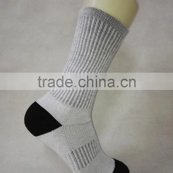 White 100 Polyester Sublimation Blank Wholesale Custom Print Socks photo-6