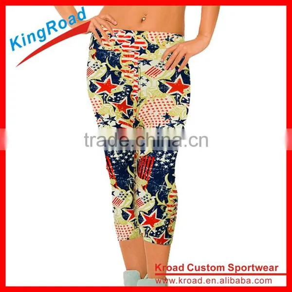 Factory Custom Women New Design Yoga Pants and Fitness Capri Leggings photo-5