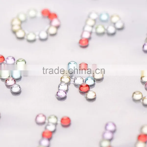 Self Adhesive Star Acrylic Sticker Gems Crystals Sticker photo-2