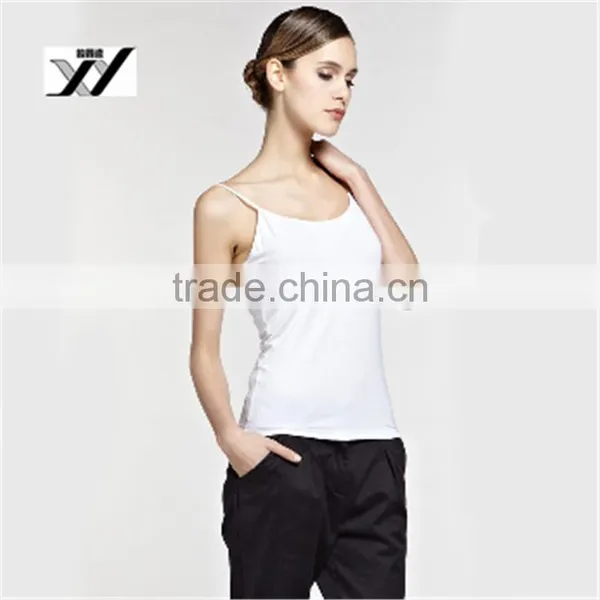 Simple Sleeveless O-NECK Casual Wear Women Daily Shirt photo-3