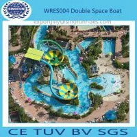 Super Bowl Slide Aquatic Slide for Theme Park Exciting Big Event for Aqua Park