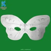 Eco Friendly Paper Pulp Molded Tray, Masquerade Party Masks