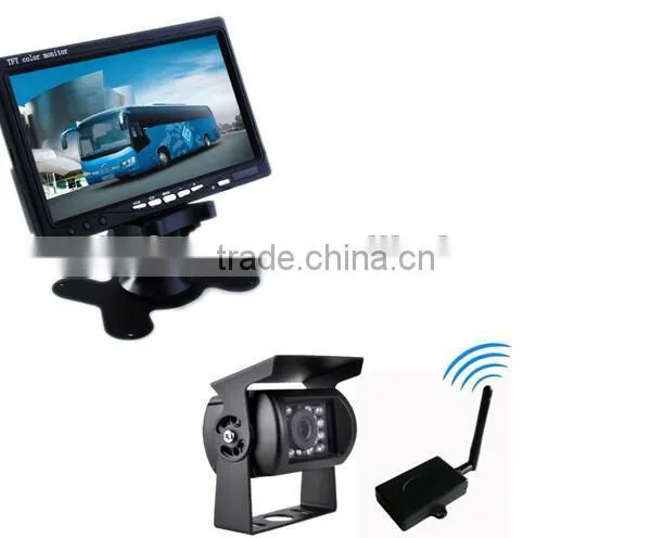 7inch TFT LCD Monitor With 2.4GHz Digital Wireless Camera System 24V photo-3