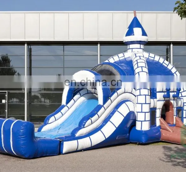 Kids Inflatable Bouncy Castle With Water Slide Clearance photo-3
