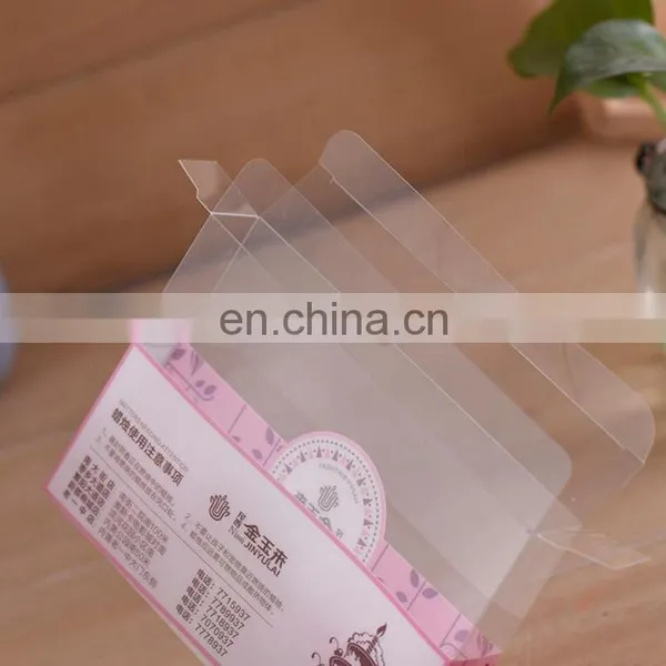 Wholesale Custom Made Recycled PVC Plastic Cosmetics Packing Box, Small Ornaments Plastic Box Printing photo-5