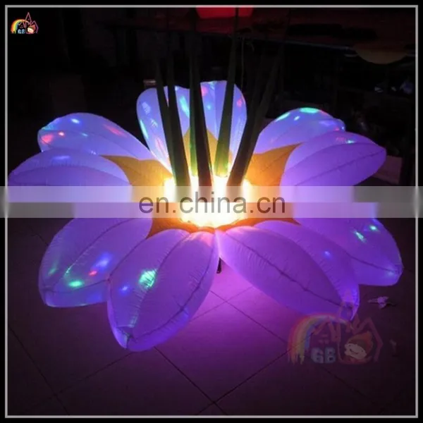 Best Price Inflatable Lighted Flower Wedding Event Party Decoration LED Light Changing Flower photo-3