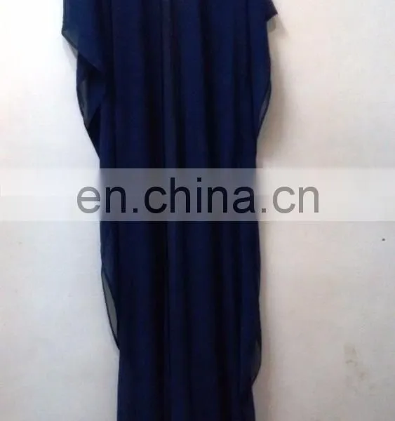 Indian Georgette Sexy Kaftan Designer Partywear Sexy Hippie Open Front Dress From Manufacturer photo-2
