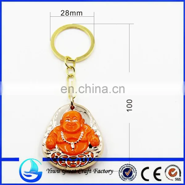 2015 New Design Custom Buddha Key Chain Wholesale photo-2
