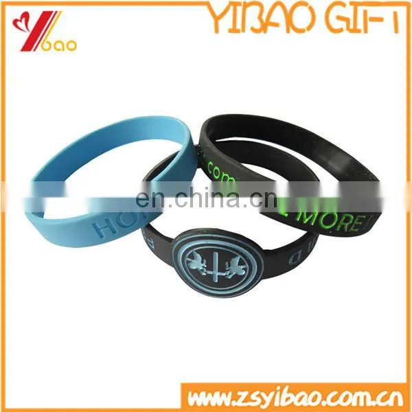 Wholesale Printed Country Flag Silicone Wristband photo-3