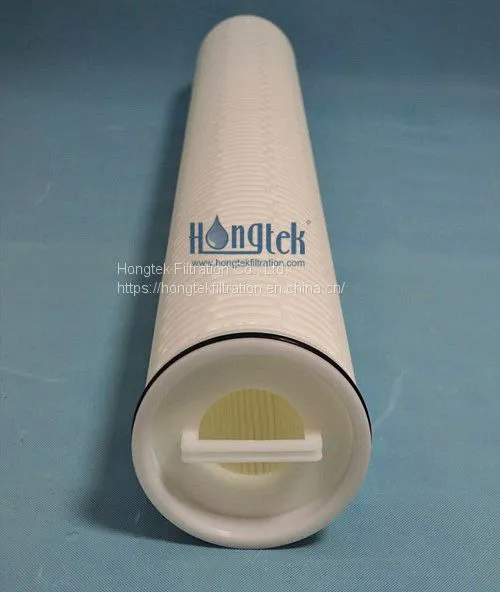Pleated High Flow Filter Cartridges Install In High Flow Filter Housing.