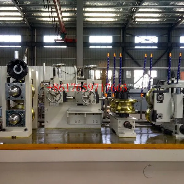 China Factory High Efficiency Galvanized Steel Pipe Making Machine in Low Price photo-2