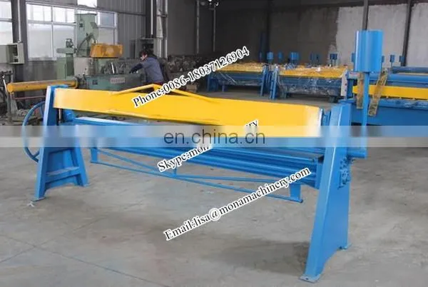Metal Folding Machine , Pneumatic Metal Folding Machine , Sheet Metal Manufacture Duct Flange Bending Machine photo-6