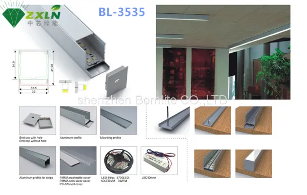 Design Solutions International Lighting 12-вольтовый алюминиевый профиль для светодиодной ленты