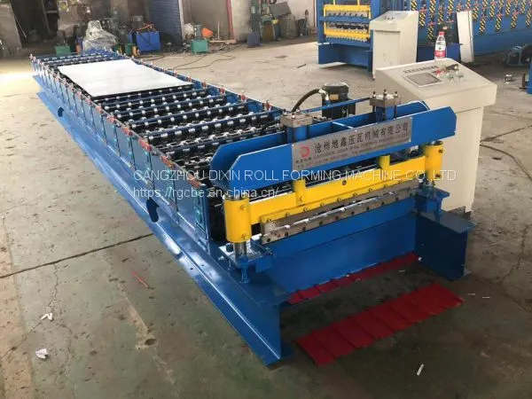 Roof Tile Trapezoid Model Wall Panel Machine Metal Roofing Machine photo-2