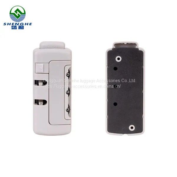 Wholesale Low Price Bag Parts & Accessories Travel Luggage Resettable 3 Digit Lock photo-2