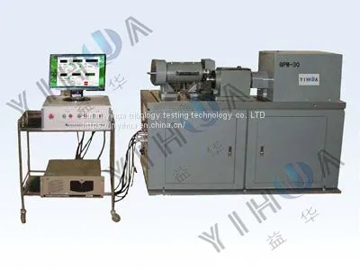 Тестер роликового контактного усталости Gpm - 30 с микрокомпьютерным управлением. Технологическое описание