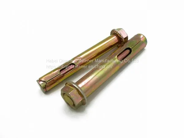 Hex Headflange Nuthex Nut Sleeve Anchor Hex Nut Sleeve Anchor Sleeve Anchor