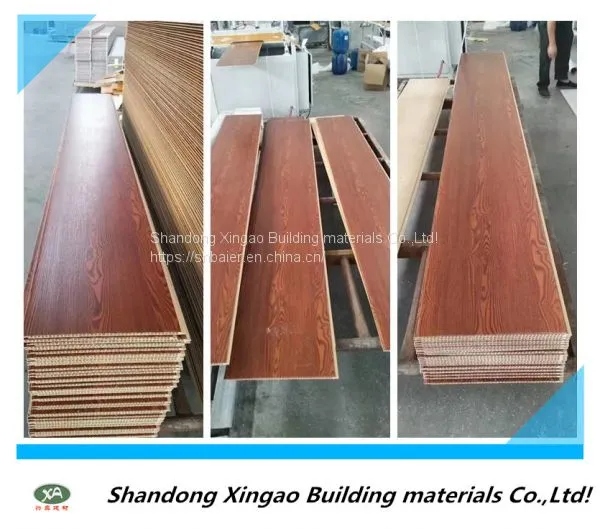 Wood-Grained PVC Gypsum Ceiling, High Quality Is More Fire and Moisture Resistant