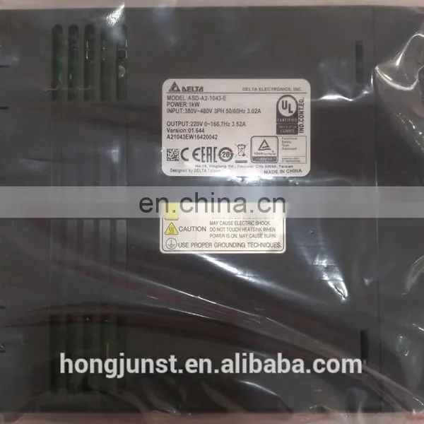 Delta 400V 1KW Servo Motor ECMA-K11310RS + ASD-A2-1043-E for Cnc Machine photo-3