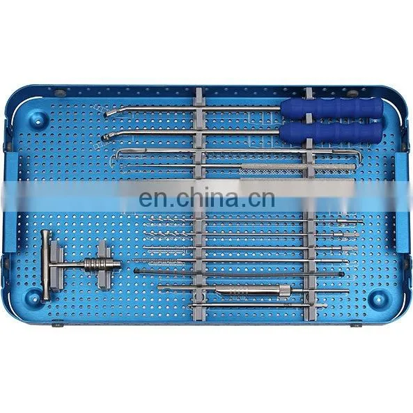Chinese Manufacture Spinal Posterior Cervical Fixation System Instrument Set photo-2