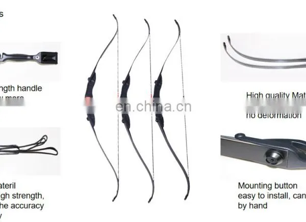 Professional Inflatable Archery Tag Recurve Bow Outdoor Shooting Hunting Game Bows For Kids and Adults photo-3